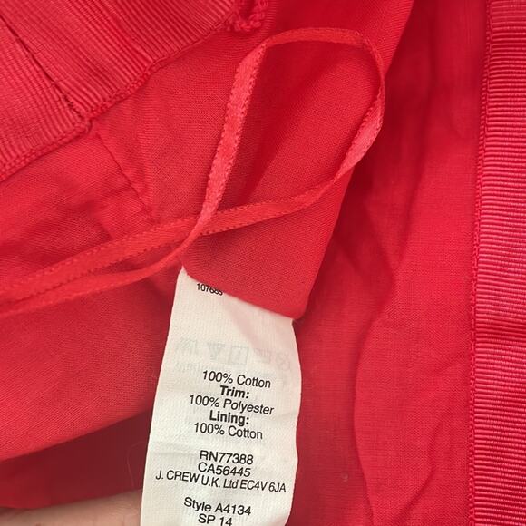 J. Crew Scalloped Crochet Lace Mini Skirt Twee Academia Preppy Spring Vacation - Picture 6 of 6